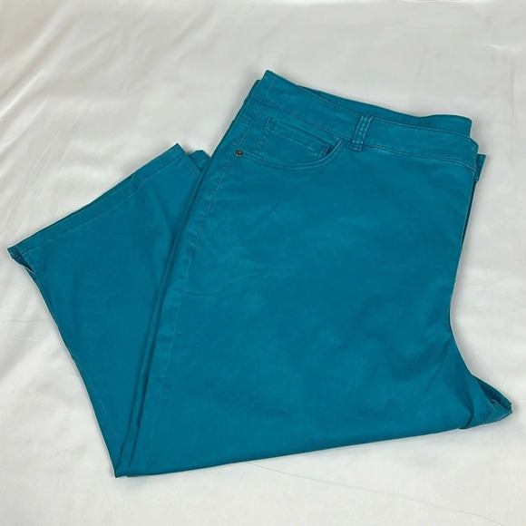 Lane Bryant New Women’s 26 Cotton Blend Capri - Picture 1 of 11